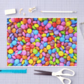 Kleurrijke Snoepjes Persoonlijke foto Tissuepapier (Craft)