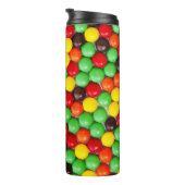 Kleurrijke snoepjes thermosbeker (Geroteerd rechts)