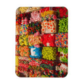 Kleurrijke snoepjes zoete winkelmagneet magneet (Verticaal)