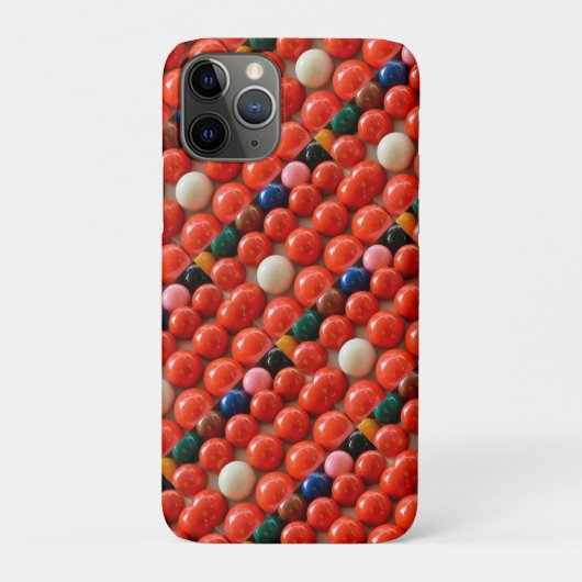 Kleurrijke snookerballen, Case-Mate iPhone case (Achterkant)