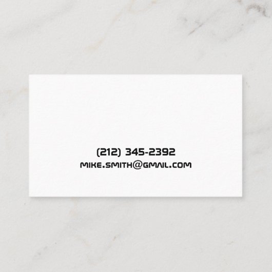 Kleurrijke Sound Bar Equalizer | Producer Visitekaartje (Achterkant)