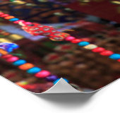 Kleurrijke souvenirs in een winkel, China Poster (Hoek)