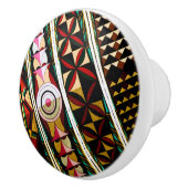 Kleurrijke Spaanse architectuur Keramische Knop (Rechts)