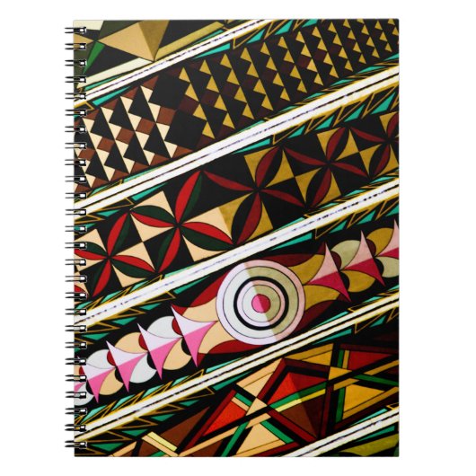 Kleurrijke Spaanse architectuur Notitieboek (Voorkant)