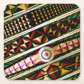 Kleurrijke Spaanse Plafondarchitectuur Kartonnen Onderzetters (Voorkant)