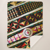 Kleurrijke Spaanse Plafondarchitectuur Sherpa Deken (Voorkant)