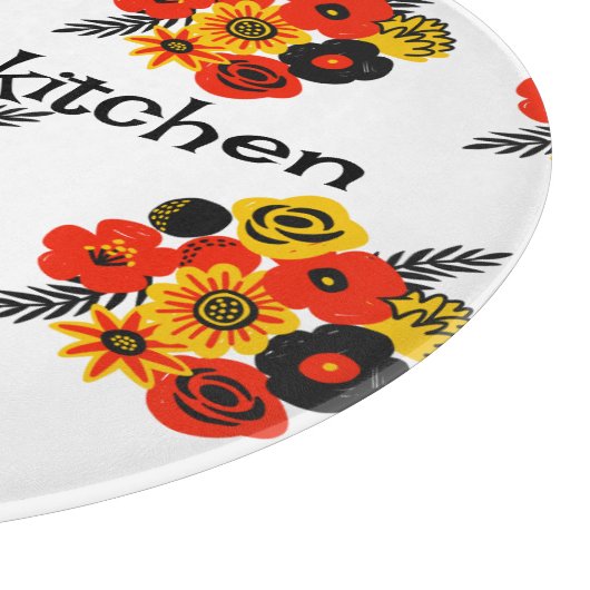 Kleurrijke Spaanse tekst die bewerkbaar is voor bl Snijplank (Hoek)