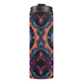 Kleurrijke Space Mandala Thermosbeker (Voorkant)