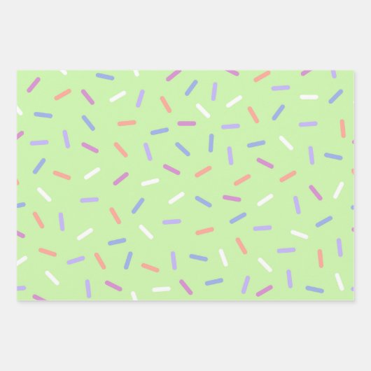 Kleurrijke Sparkle Inpakpapier Vel (Voorkant 2)