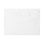 KLEURRIJKE SPARKLES  felle regenboogkleuren (Achterkant)