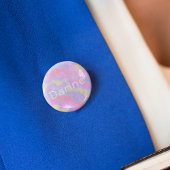 Kleurrijke Sparkles Rainbow Girly Ronde Button 3,2 Cm