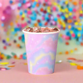 Kleurrijke Sparkles Rainbow Papieren Bekers