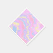 Kleurrijke Sparkles Rainbow Servet (Hoek)