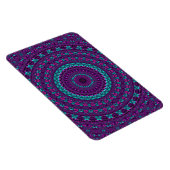Kleurrijke Sparkly Jewel Tone Mandala digitale kun Magneet (Rechterzijde)