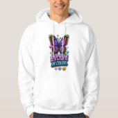 Kleurrijke Spat Hoodie (Voorkant)