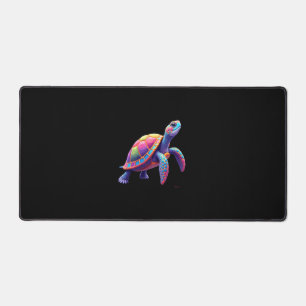 Kleurrijke spat oostelijke doosschildpad (4) bureaumat