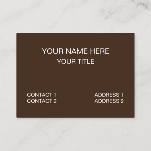 Kleurrijke Spatel Keuken Restaurant Catering Visitekaartje (Achterkant)