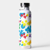 Kleurrijke Spatfles Waterfles (Rechts)