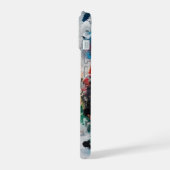 Kleurrijke spatten Abstracte kunst iPhone 15 Case (Linkerkant)