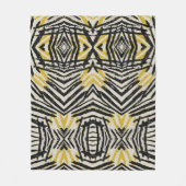 Kleurrijke spatten en dynamische lijnen fleece deken (Voorkant)