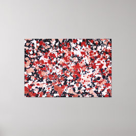 KLEURRIJKE SPATTLER LXXXII - Action painting - Canvas Afdruk