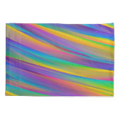 Kleurrijke  spectrumgolven | Kussensloop (Achterkant-Links)