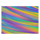 Kleurrijke  spectrumgolven | Tafelkleed (Voorkant (Horizontaal))