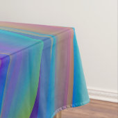Kleurrijke spectrumgolven | Tafelkleed (Voorbeeld)
