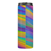 Kleurrijke  spectrumgolven | Thermosbeker (Achterkant)