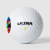 Kleurrijke Speelgoed ballonnen Golfballen (Logo)