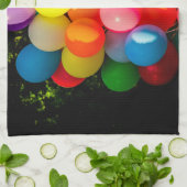 Kleurrijke Speelgoed ballonnen Theedoek (Gevouwen)