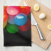 Kleurrijke Speelgoed ballonnen Theedoek (Quarter Fold)