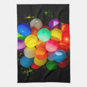 Kleurrijke Speelgoed ballonnen Theedoek (Verticaal)