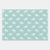 Kleurrijke Speelgoed Horses Wrapping Paper Sheet S (Voorkant 3)