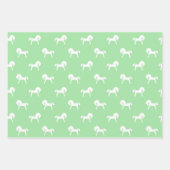 Kleurrijke Speelgoed Horses Wrapping Paper Sheet S (Voorkant 2)