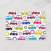 Kleurrijke Speelgoed Kinderen Speelgoed Visitekaartje (Achterkant)