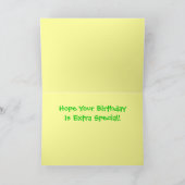 Kleurrijke Speelgoed Train kinderen Happy Birthday Kaart (Binnen)