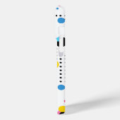 Kleurrijke, speelse vormen en stippen achtergrond Case-Mate iPhone case (Achterkant / Links)