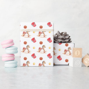 Kleurrijke Speeltuin Cadeaupapier