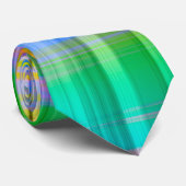 Kleurrijke spelband stropdas (Opgerold)