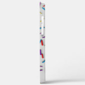 Kleurrijke Spikkels Case-Mate iPhone Case (Achterkant / Links)