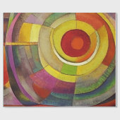 Kleurrijke Spiraal - Abstracte Pastel Art Cadeaupapier (Vlak)