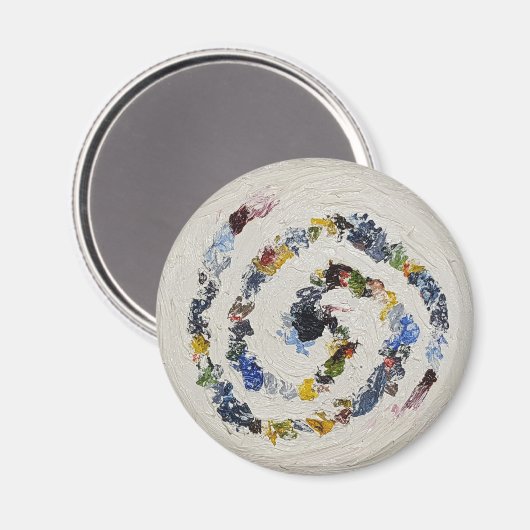 Kleurrijke spiraalkoeling Magnet (Voorkant / Achterkant)