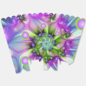 Kleurrijke spiraalvormige ronde vormen Abstracte f Bedankdoosjes (Ongevouwen)