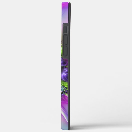 Kleurrijke spiraalvormige ronde vormen Abstracte f Case-Mate iPhone Case (Achterkant / Links)