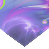 Kleurrijke spiraalvormige ronde vormen Abstracte f Tafelkleed (Gekanteld)