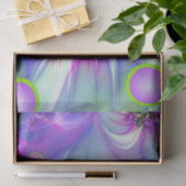 Kleurrijke spiraalvormige ronde vormen Abstracte f Tissuepapier (Geschenk)