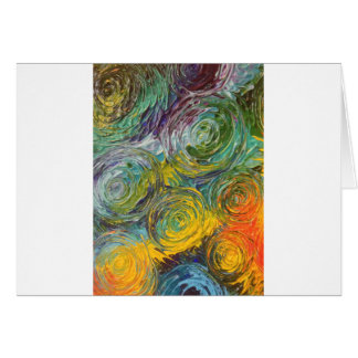 Kleurrijke spiralen Abstracte schilderijen