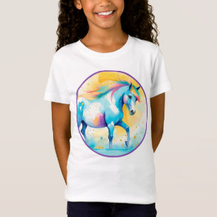 Kleurrijke Spirit Pony 14 Kind T-shirt