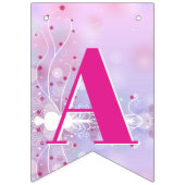 Kleurrijke Spirit Pony 2 Happy Birthday Bubbles Vlaggetjes (Tweede vlag)